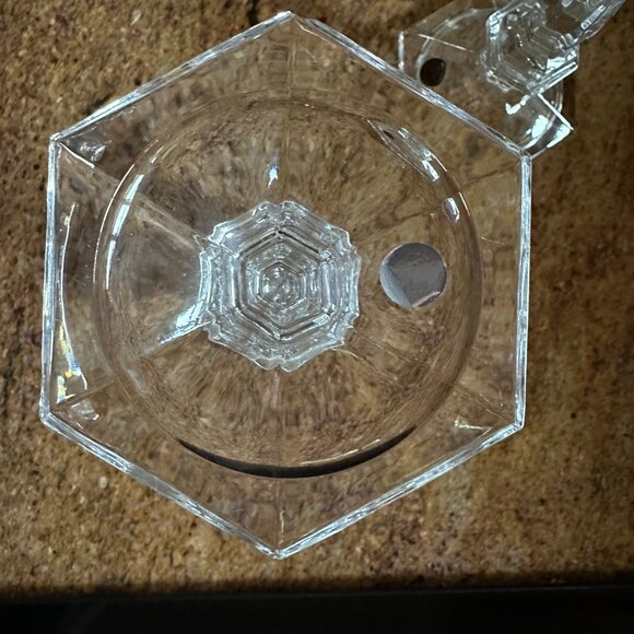 NWOT Fully Handcrafted  Over 24% PBO Crystal Candlesticks Made in Romania 7" - Picture 3 of 8